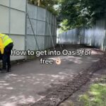 Tiktoker deve atingir as dicas de compartilhamento de compartilhamento da Oasis em Manchester O Osicomile